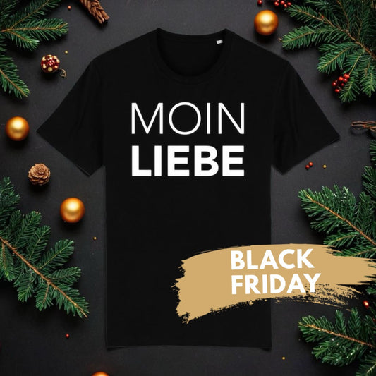 MOIN LIEBE TSCHÜSS HASS -T-SHIRT